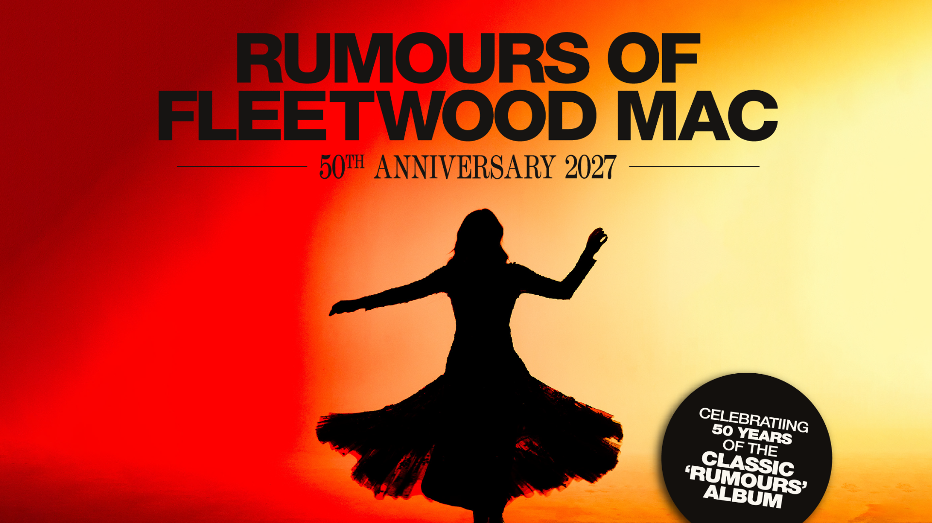 Plakat for Rumours of Fleetwood Mac – 50th Anniversary 2027