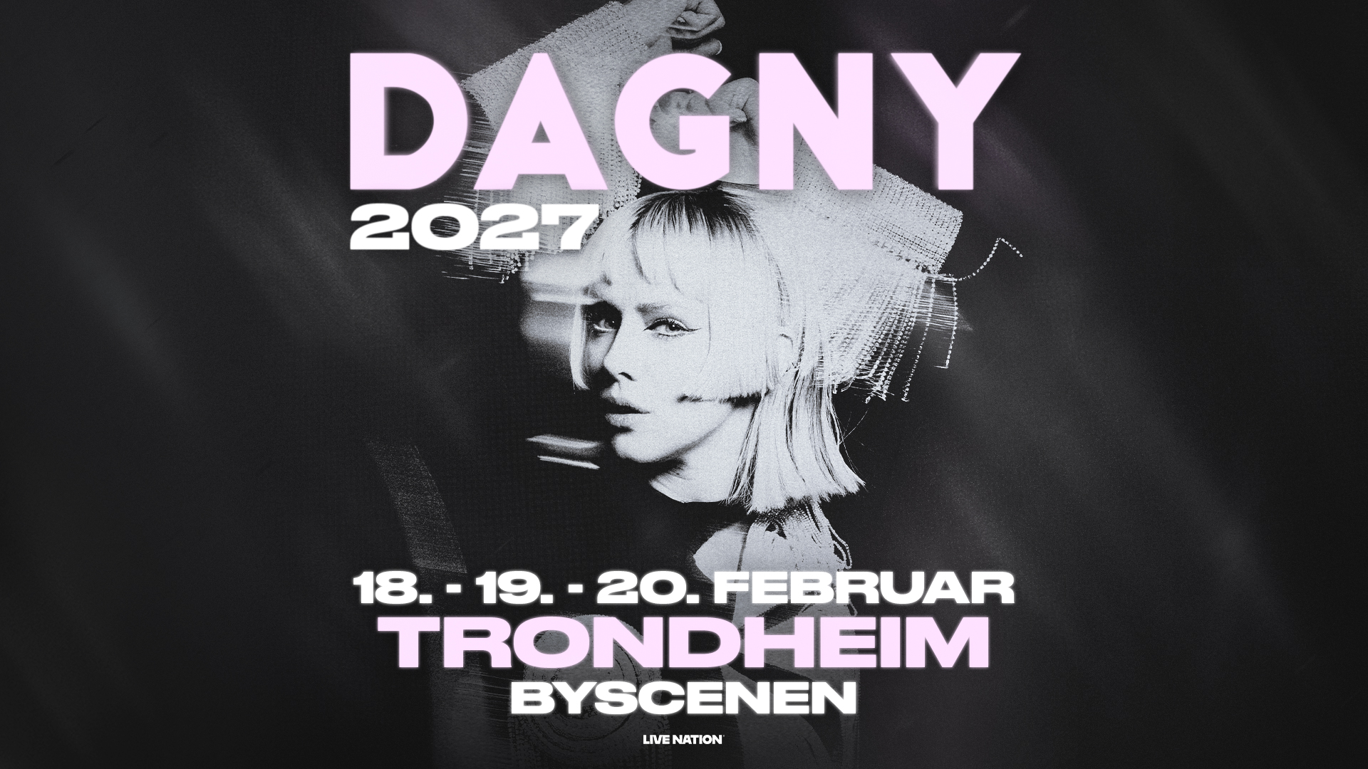 Plakat for Dagny – Byscenen, Trondheim februar 2027
